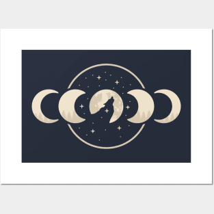 Moon Phase Posters and Art